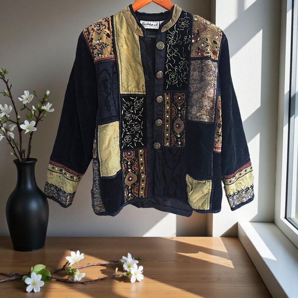 Vintage Patchwork Jacket - Picture 11 of 12